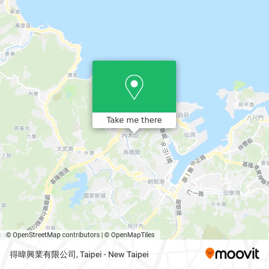 得暐興業有限公司 map