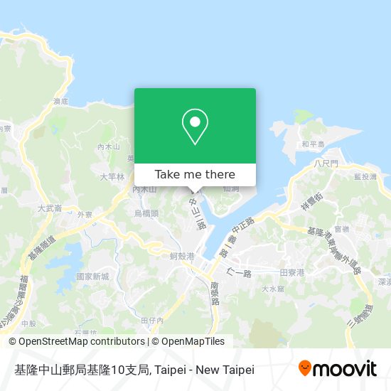 基隆中山郵局基隆10支局 map