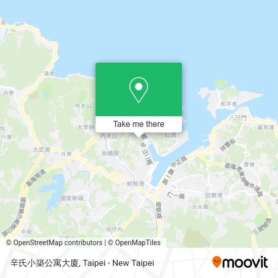 辛氏小築公寓大廈地圖