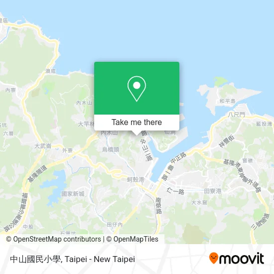 中山國民小學 map