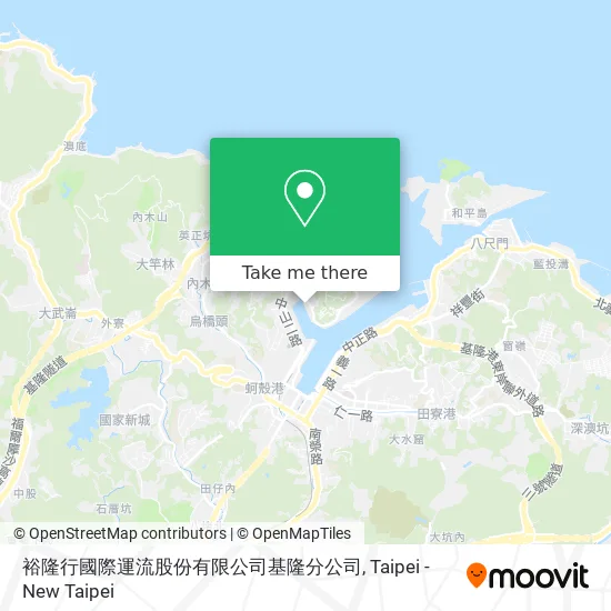 裕隆行國際運流股份有限公司基隆分公司 map