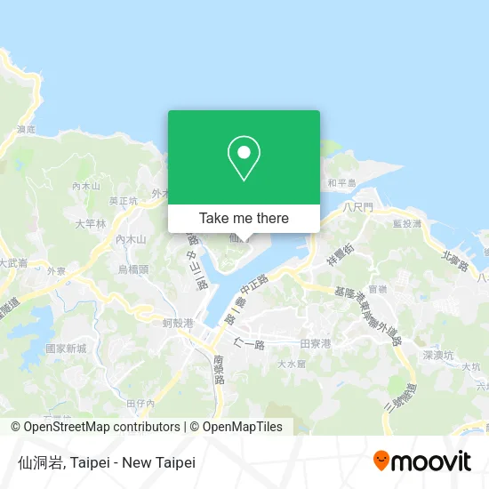 仙洞岩 map