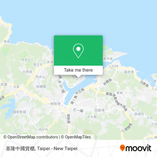 基隆中國貨櫃 map