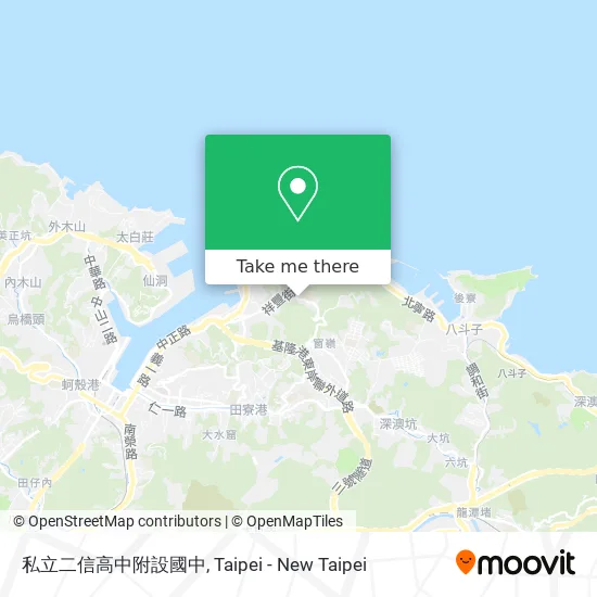 私立二信高中附設國中 map
