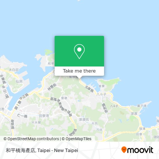 和平橋海產店地圖