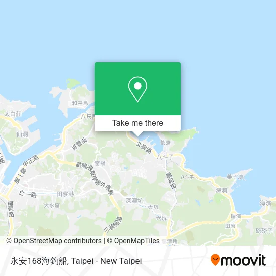 永安168海釣船 map