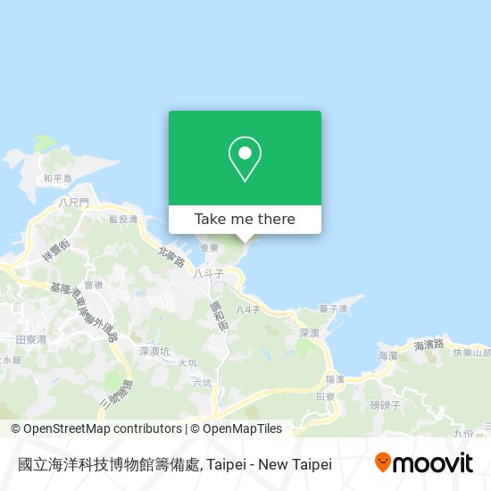 國立海洋科技博物館籌備處地圖
