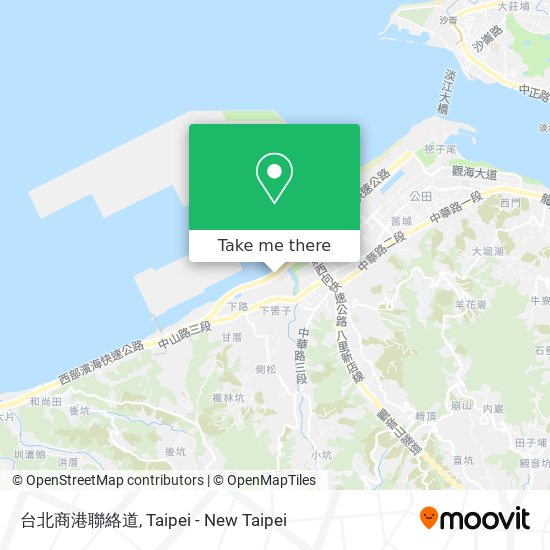 台北商港聯絡道 map