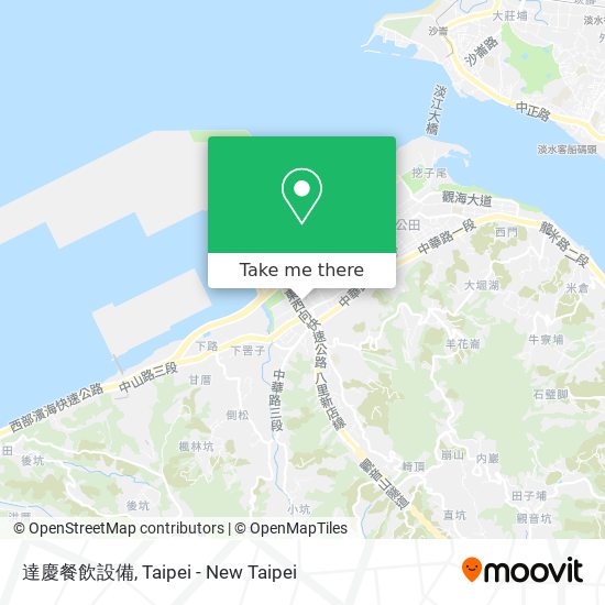 達慶餐飲設備 map