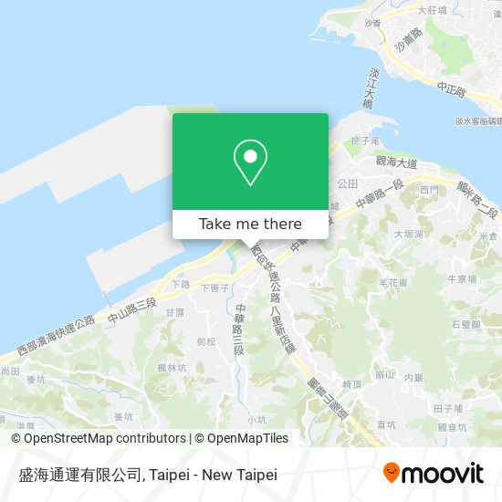 盛海通運有限公司 map