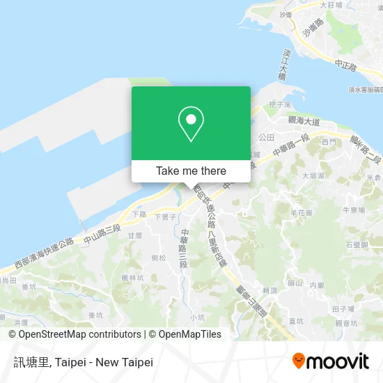 訊塘里地圖
