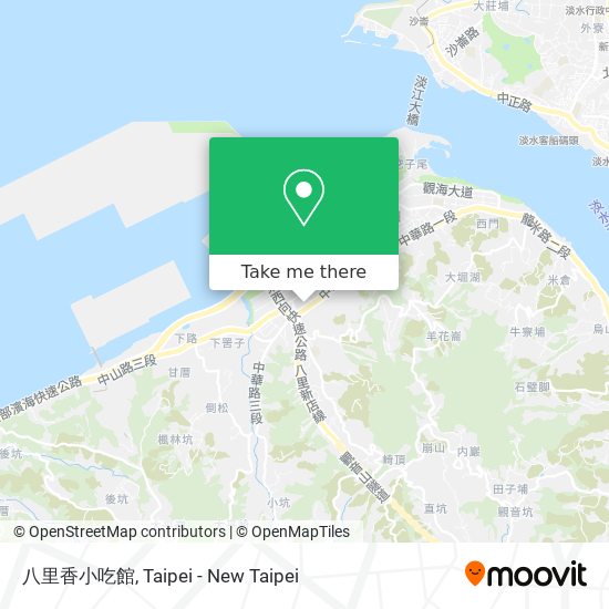 八里香小吃館 map