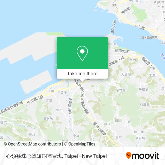 心領袖珠心算短期補習班地圖