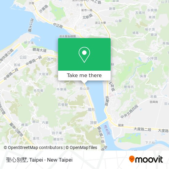 聖心別墅地圖