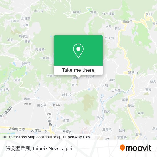 張公聖君廟地圖