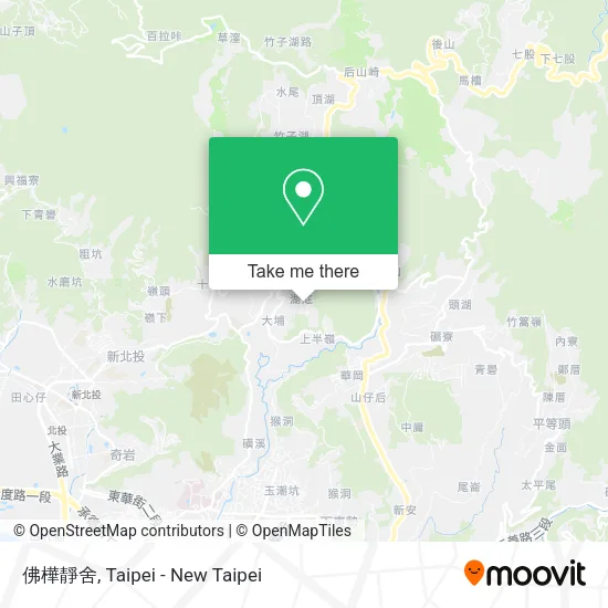 佛樺靜舍地圖