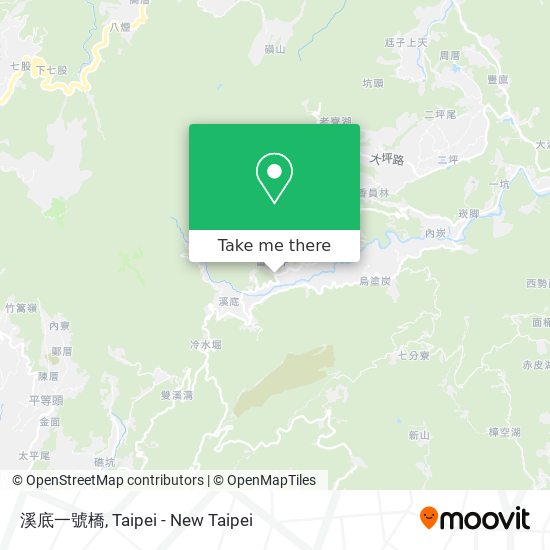 溪底一號橋地圖
