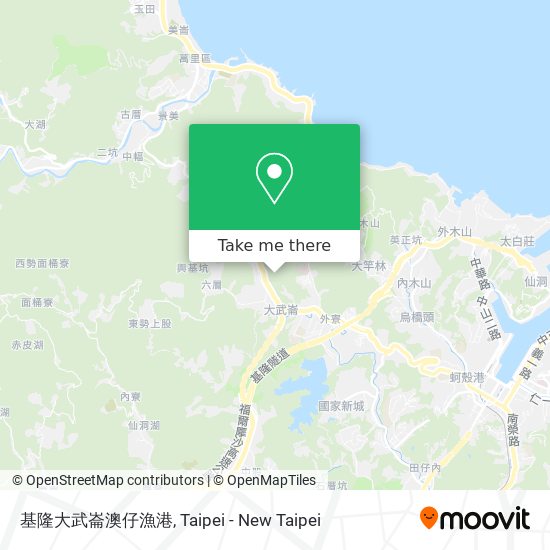 基隆大武崙澳仔漁港 map