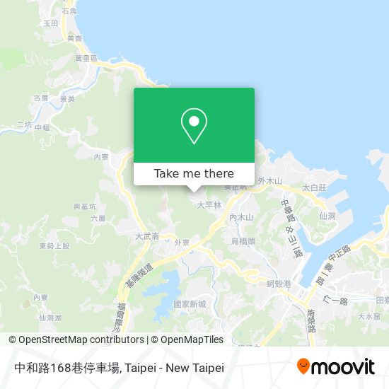 中和路168巷停車場 map