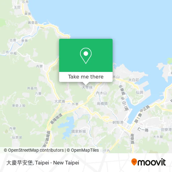 大慶早安堡 map