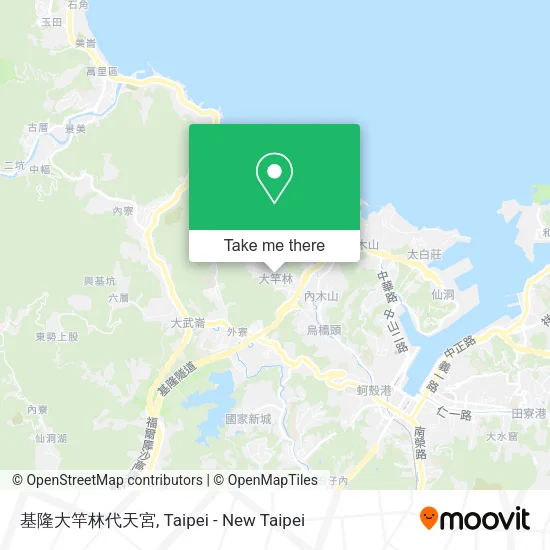 基隆大竿林代天宮地圖