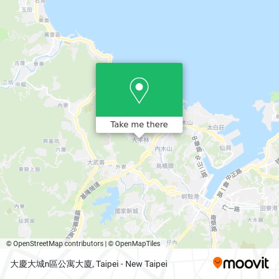 大慶大城n區公寓大廈 map