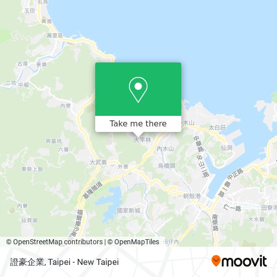 證豪企業 map