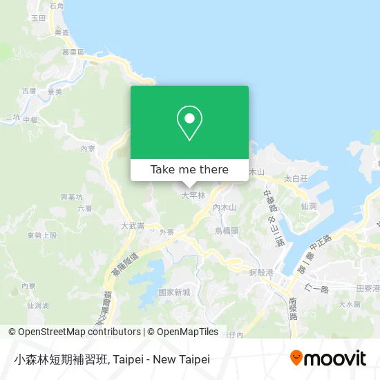 小森林短期補習班 map