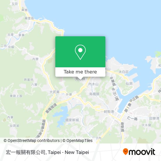 宏一報關有限公司 map