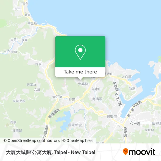 大慶大城j區公寓大廈地圖