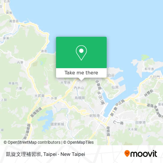 凱旋文理補習班地圖