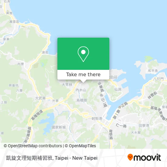 凱旋文理短期補習班地圖