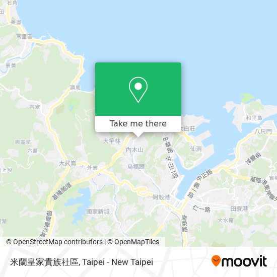 米蘭皇家貴族社區 map