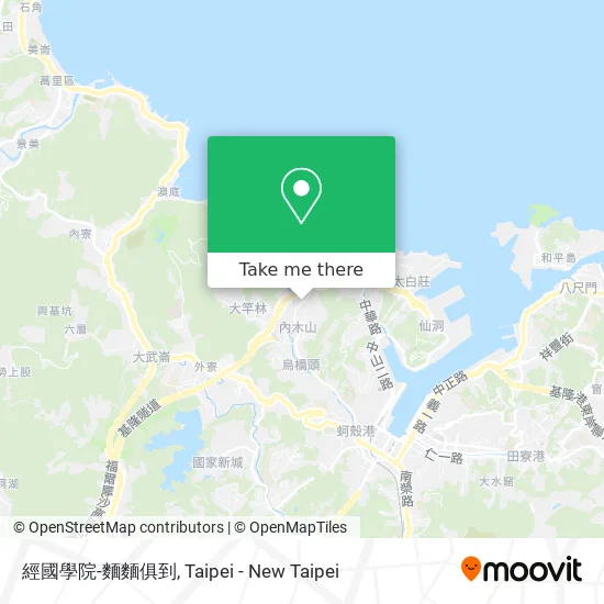 經國學院-麵麵俱到 map