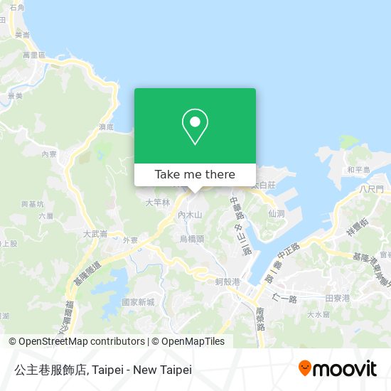 公主巷服飾店 map