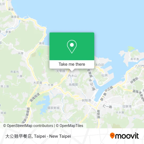 大公雞早餐店 map