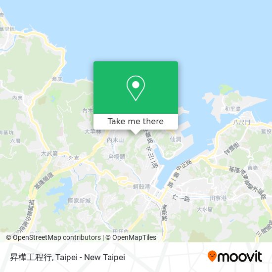 昇樺工程行地圖