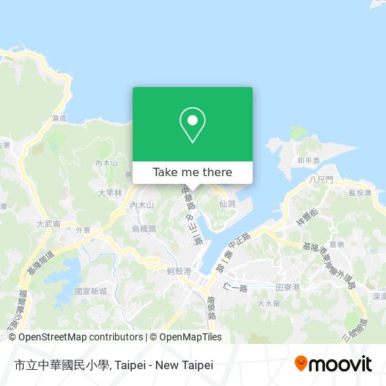 市立中華國民小學 map