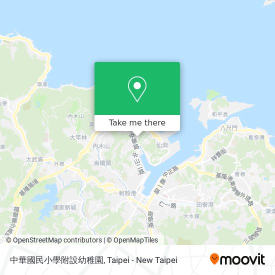 中華國民小學附設幼稚園地圖