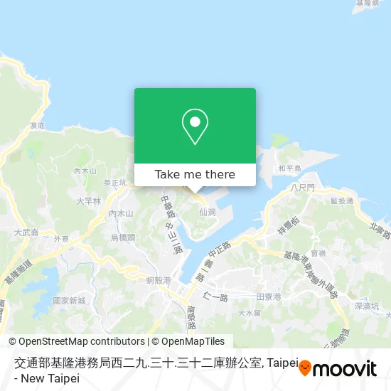 交通部基隆港務局西二九.三十.三十二庫辦公室 map