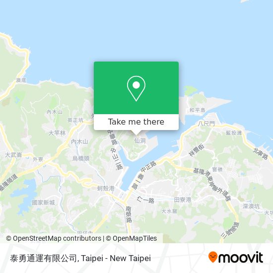 泰勇通運有限公司 map