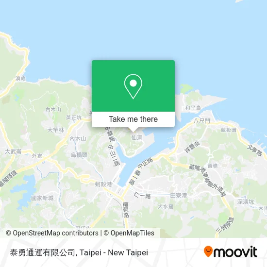 泰勇通運有限公司地圖