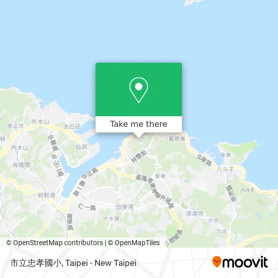 市立忠孝國小 map