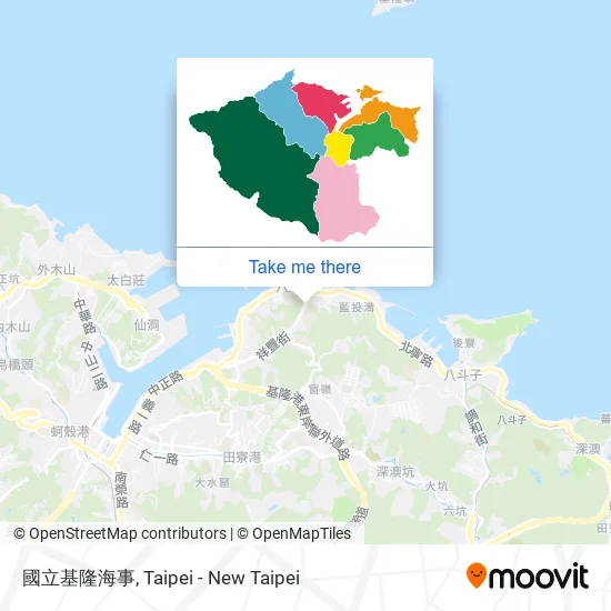 國立基隆海事 map