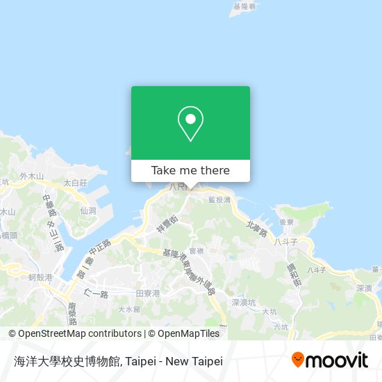 海洋大學校史博物館地圖