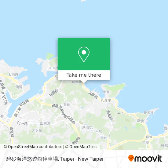 碧砂海洋悠遊館停車場 map