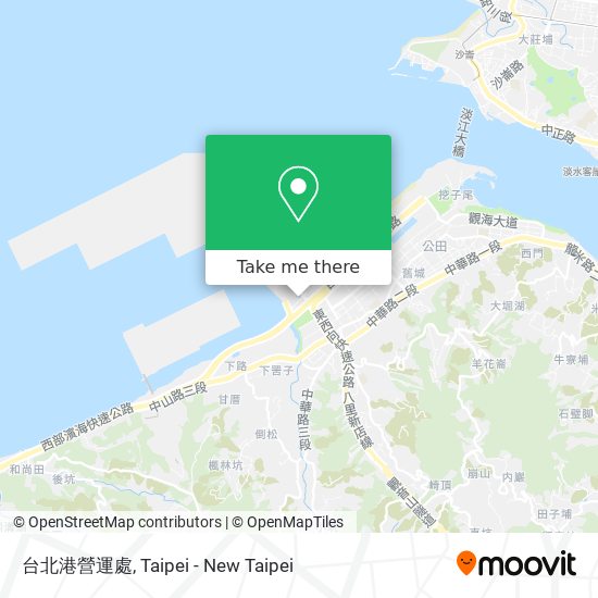 台北港營運處 map