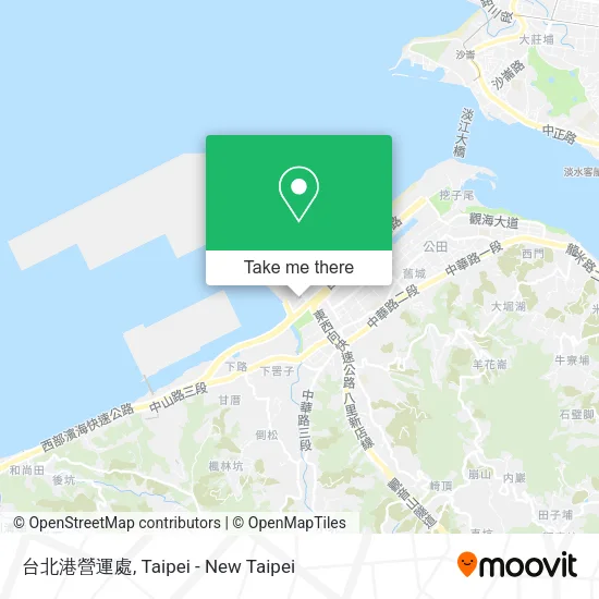 台北港營運處地圖