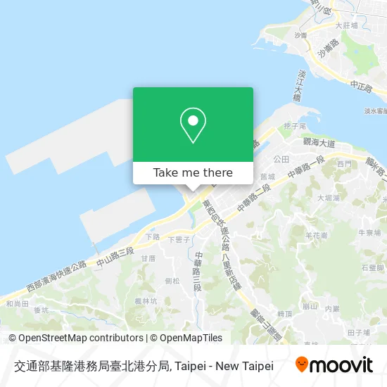 交通部基隆港務局臺北港分局 map
