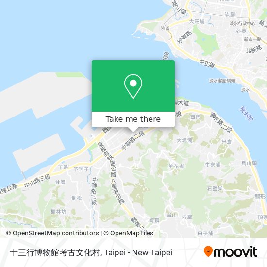 十三行博物館考古文化村 map